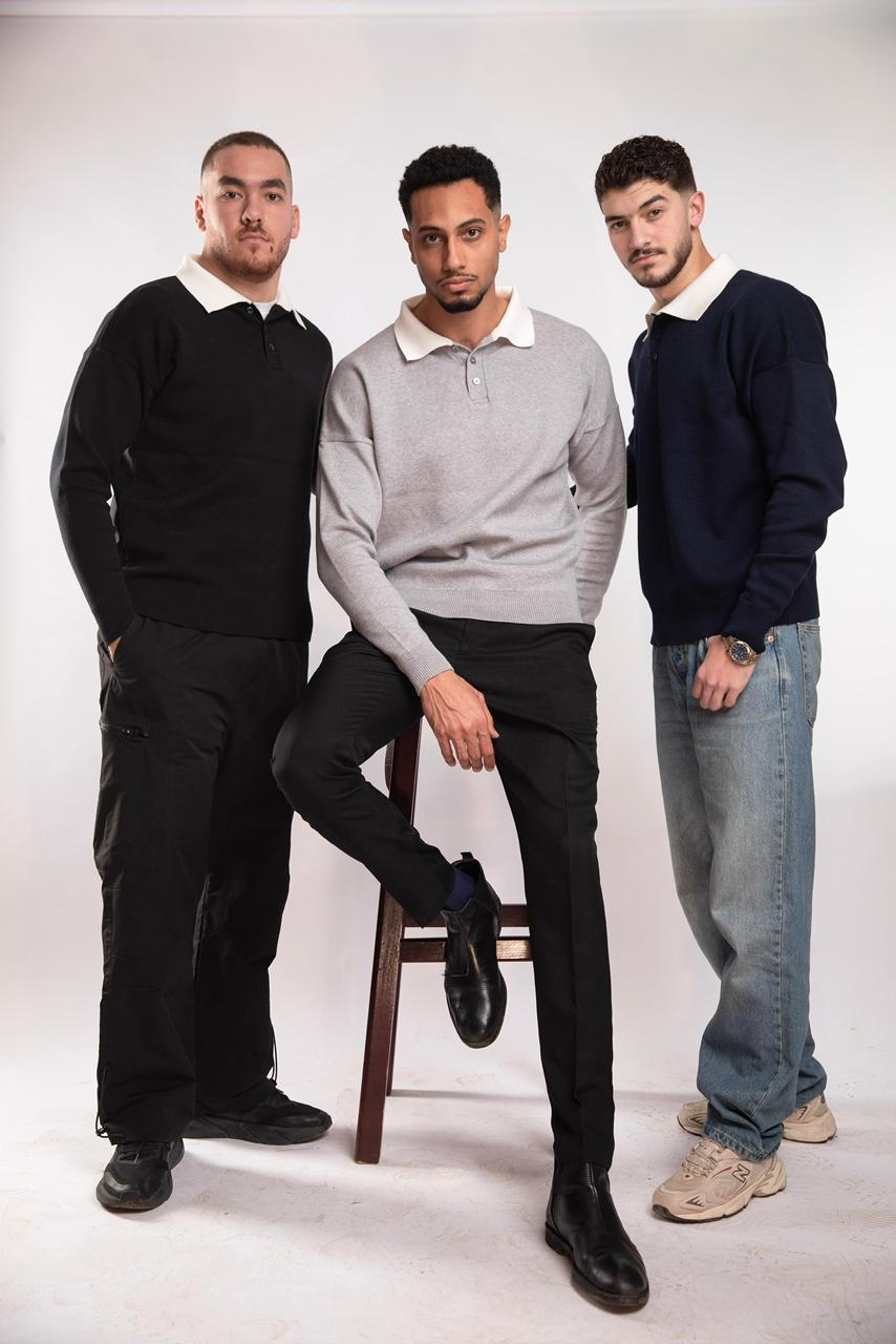 Gray Knitted Sweater